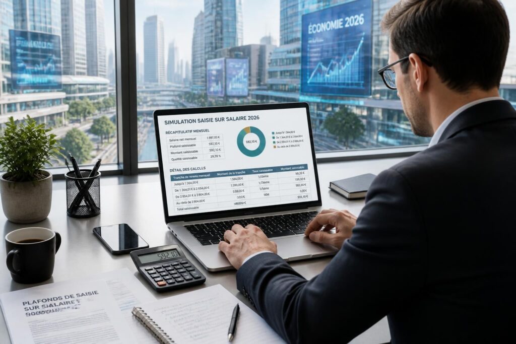 découvrez comment fonctionne la saisie sur salaire en 2026, avec nos guides sur le calcul, un simulateur en ligne et les plafonds applicables pour protéger vos revenus.