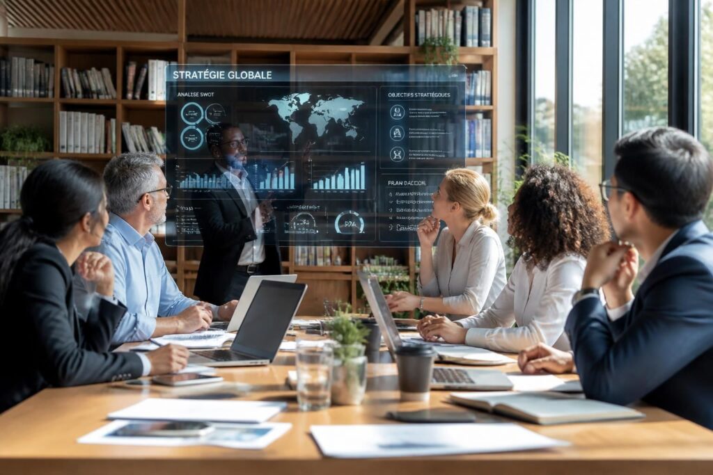 découvrez la définition de la stratégie globale, ses enjeux en management et des exemples concrets pour mieux comprendre son application dans les entreprises.