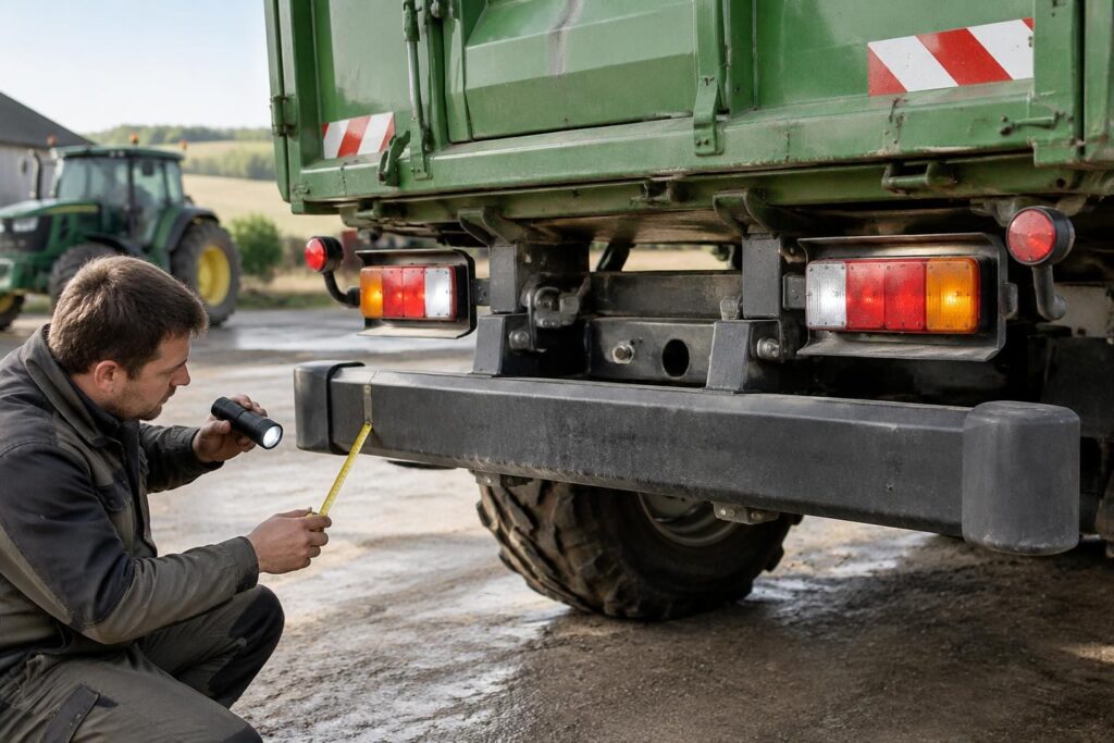 découvrez à quoi sert le tampon d’une benne agricole et les règles à connaître pour l’utiliser en toute sécurité et en conformité.